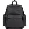 Calvin Klein Zaino Uomo con Scomparto Laptop, Nero (Ck Black Pebble), Taglia Unica