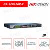 Hikvision DS-3E0326P-E - Switch Hikvision 26 Porte ~ 24 Porte PoE 100Mbps ~ 2 Porte Combo100Mbps Switch rete