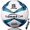 Senston Palloni da Calcio da Allenamento Taglia 4 Calcio Pallone Partita da Calcio per Adulti Palloni da Futsal