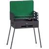 BARBECUE IN ACCIAIO 844 RICHIUDIBILE A VALIGETTA