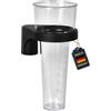 TFA Dostmann Pluviometro analogico, 47.1006, Resistente alle intemperie, Robusto, misuratore di precipitazioni, Trasparente, Nero