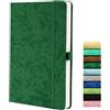 Beinushor Journal Puntinato - Taccuino Puntinato A5, Dotted Journal con Carta da 120GSM, 164 Pagine Punteggiate, Passante per Penna, Tasca Interna, Fascia Elastica