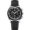 TYBERLEY Pagani Design 1701 - Orologio da polso professionale da uomo, cronografo giapponese VK63, movimento al quarzo, luna, in acciaio inox, impermeabile fino a 100 m, casual, analogico, con data, Puntatore