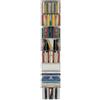 KRIPTONITE libreria da parete KROSSING MIDI 40 x H 200 cm - 0818BZ