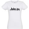 Urban Backwoods Skyline New York Women Donna T-Shirt Bianco Taglia M