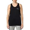 Champion Legacy Icons-Small Script Logo S/L Tank Canotta, Nero, XL Uomo