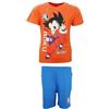 Dragon Ball Z Dragon Ball Bambino Pigiama Corto (Arancione,11 Anni)