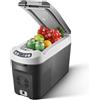 AAOBOSI Frigo Portatile 15 litri, 12V/24V DC Frigoriferi Portatile, Contenitore refrigerante per compressore per Auto Camion Picnic Campeggio da -20℃ a 20℃