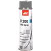 AUTO-PLAST PRODUKT App U200 UBS Spray alla Protezione Sottoscocca Auto | Antipietrisco, Antiruggine e Antirombo Sottoscocca Protezione | Antirombo Sottoscocca Spray in Resina Sintetica e Gomma | 500 ml | Grigio