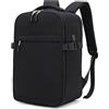 Xkdoai Zaino Ryanair 40x20x25, Zaino da Viaggio Aereo Bagaglio a Mano 40x20x25cm Zaino Impermeabile Uomo Donna Borsa da Viaggio con Borsa per Bottiglie per Scuola Lavoro