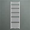 maimai Mai & Mai Radiatore Piatto da Bagno 180x60cm, Radiatore Scaldasalviette Termoarredo da Bagno Riscaldamento Elettrico o da Acqua Calda RHE Scalda Portasciugaman in Acciaio, Bianco