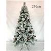 Albero Di Natale Abete Artificiale 240cm Albero Con Bacche E Pigne Neve bal