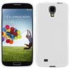 ebestStar - Cover per Samsung S4 Galaxy i9500 i9505, Custodia Silicone Protezione TPU Antiurto, Morbida Sottile Slim, Bianco