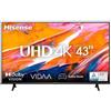 Hisense Televisore Hisense Smart TV UHD 43A69K