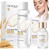 TaimeiMao Rice Toner e Rice Serum, Rice Extracts, Tonico Idratante al Riso, Glow Deep Serum Rice, Toner per Un'idratazione Profonda, Rice Raw Pulp Skin Care Set, per Pelli Secche e Sensibili