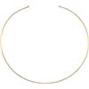 MAJALE - Girocollo Rigido Dorato e Argento | Choker Oro | Girocollo da Donna | Único, Acciaio Inossidabile, Non Applicabile