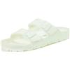 Natural World Eco Bios Eva Sandalia 2 Ciabatta 2 Fibbie Gomma Bianca Donna