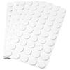 Adsamm® / 250 x feltrini autoadesivi/Bianco/ø 16 mm/Rotondo/piedini per mobili in feltro da 3.5 mm di spessore/pad protettivi per arredi