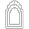 Rayher Mascherine ciondolo trapunto, 3,2-5,3cm x 5,1-8,5cm, 3pz, bus.blis., 50286000