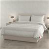 Italian Bed Linen PRESTIGE Piumino 4 stagioni Made in Italy, Bianco, 250x200cm