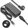 PAEBAI+ PAEBAI + 65W 45W USB C Alimentatore per Chromebook Lenovo Thinkpad Yoga, Dell Latitude XPS, HP Spectre EliteBook, Acer Samsung Asus Mac Book Google Pixel Tipo C Adattatore universale Laptop Caricatore