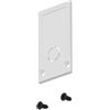 Kit tappi laterali per Binario Magnetico da Superficie/Sospeso Bianco