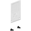 Kit tappi laterali per Binario Magnetico da Incasso - Bianco