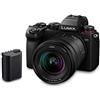 Panasonic Lumix Pack DC-S5AMKB Full Frame Mirrorless Macchina Fotografica, Sensore CMOS, 24.2MP ISO Dual Native, Obiettivo Lumix 20-60 mm, Batteria BLK22, Nero