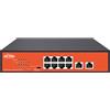 Wi-TeK WI-PS210G V4 Switch Hi-PoE 8 porte PoE + 2 Uplink RJ45, 120W - Witek