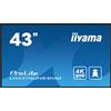 iiyama ProLite LFDs 24/7, 107,9cm (42,5''), 4K, WiFi, 4+32GB, Android, Kit