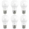 Linkind Lampadina LED E27, 8W(Equivalenti a 60W), Lampadine A60 Edison 840 Lumen, Luce Bianca Fredda 5000K, Angolo del Fascio di 200 Gradi, Non Dimmerabile, Pacco da 6