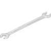 Hazet 450Na-1/4X5/16Vkh Chiave a Forchetta Doppia, Argento, Apertura Chiave 1⁄4 X5⁄16, Lunghezza 129.9 mm