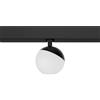 Sfera LED 7W Magnetica CCT Angolo 180° Nera Colore Bianco Variabile CCT
