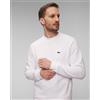 Lacoste Felpa Bianca Da Uomo Lacoste Sh9608