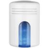 Venitem MINI-DOGE-L Sirena piezoelettrica da interno 13,8V DC con lampeggiante blu a LED, suoni di alta potenza per allarme e pre-allarme, colore bianco - Venitem