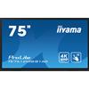 iiyama ProLite IDS, 190,5cm (75''), infrared, 4K, WiFi, 4+32GB, Android