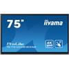 iiyama ProLite IDS 24/7, 190,5cm (75''), PureTouch-IR, 4K, WiFi, 8+64GB, Android, Kit