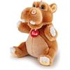 Trudi Ippopotamo Filippo Ippopotamo mascotte peluche, regalo di Natale e compleanno. | 16x23x15cm taglia S | Animali Esotici tropicali | modello TUDO6000