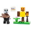 LEGO Minecraft: Pillager Minifigure con manichino da allenamento