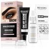 REVERS COSMETICS Tinta Sopracciglia Nero con Olio di Argan e Olio di RIcino (Omega 6, Carotene, Vitamins A, E, F,) Risultato Naturale, Dura Fino a 4 Settimane, 15+ Applicazioni
