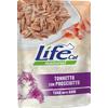 Life Cat Natural Adult Bustine per Gatti - Tonno con Prosciutto - 10x70 gr