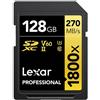 Lexar [Pronta consegna] Lexar Gold Series Professional 128 GB SDXC UHS-II U3, 1800 x (LSD1800128G-BNNNG)