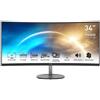 MSI PRO MP341CQDE Monitor PC 86,4 cm (34") 3440 x 1440 Pixel UltraWide Quad HD N