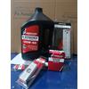 quicksilver kit tagliando motore fuoribordo mercury f40/60 efi 4lt olio + filtro + anodi