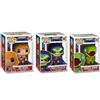 Pop! Funko Funko POP ! Masters of the universe - He Man,Skeletor e Kobra khan