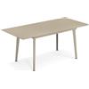 EMU Balcony Tavolo Allungabile 4/6+2 Posti - Beige