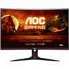 AOC G2 C24G2AE/BK Monitor PC 59,9 cm (23.6") 1920 x 1080 Pixel Full HD LED Nero, Rosso