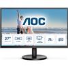 AOC Q27B3MA LED display 68,6 cm (27") 2560 x 1440 Pixel Quad HD Nero