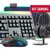 ITEK Kit Gaming - Tastiera X31 + Mouse G71+ Mouse Pad XXL RGB E1 + Cuffie H500W2
