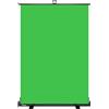 ITEK Green Screen - 148x190cm, tela retrattile antipiega, telaio pneumatico a X, custodia in alluminio portatile